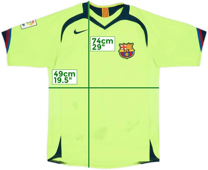 2005-06 Barcelona Away Shirt - 5/10 - (S)