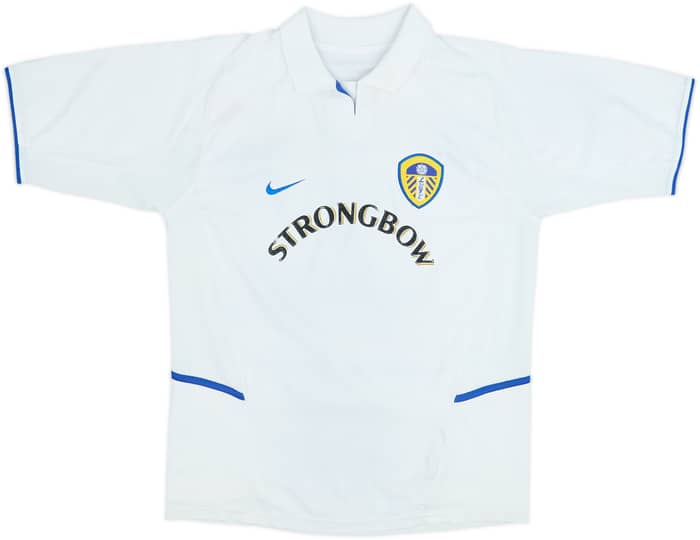 Camiseta de local del Leeds United 2002-03 Keane #7 - 6/10 - (XL.Niños)