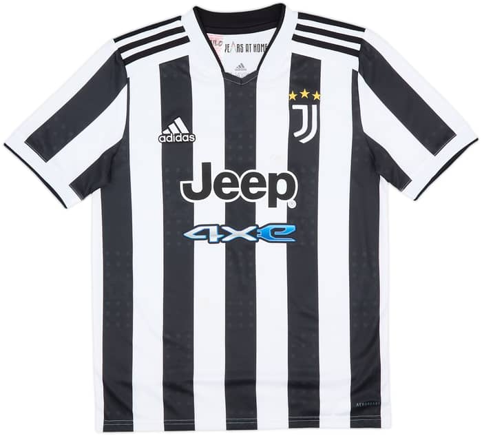 2021-22 Juventus Home Shirt - 6/10 - (L.Boys)