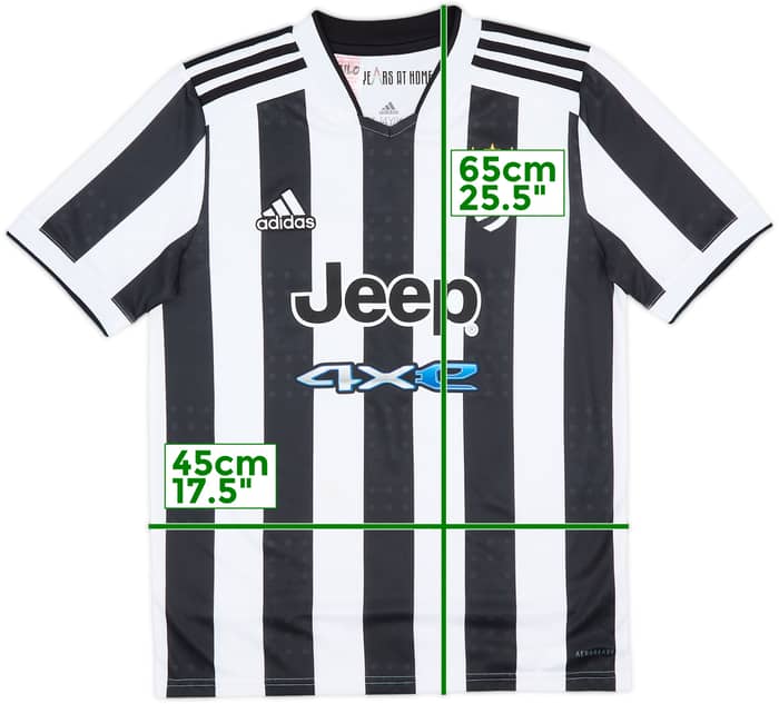2021-22 Juventus Home Shirt - 6/10 - (L.Boys)