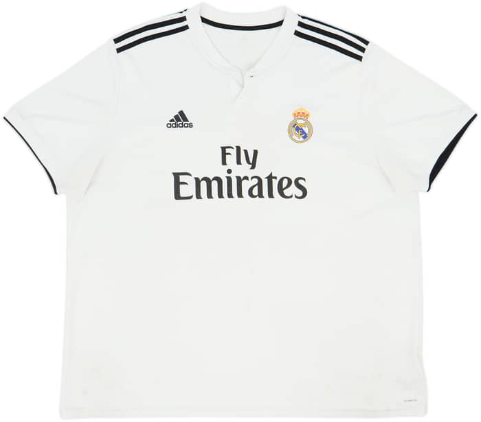 2018-19 Real Madrid Home Shirt - 5/10 - (3XL)