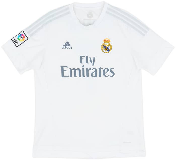 2015-16 Real Madrid Home Shirt Ronaldo #7 - 6/10 - (L)
