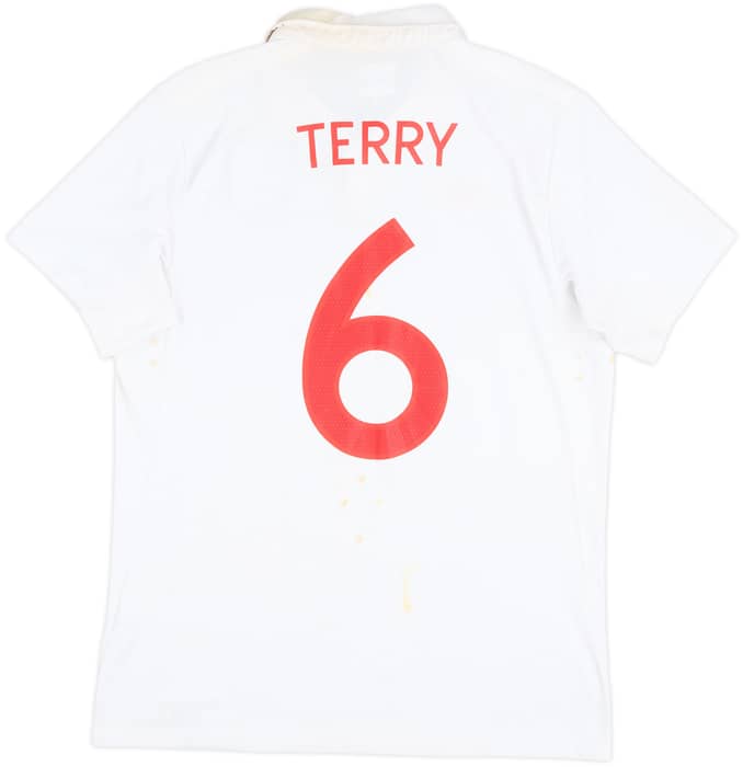 2009-10 England Home Shirt Terry #6 - 6/10 - (M)