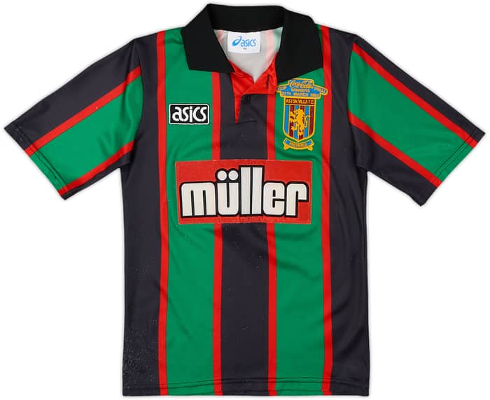 1993-95 Aston Villa 'Coca Cola Cup Winners 1994' Away Shirt - 6/10 - (M.Boys)