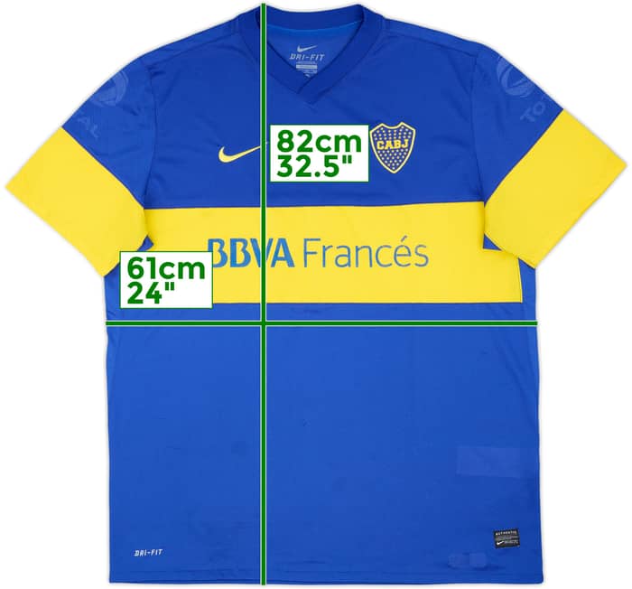 2011-12 Boca Juniors Home Shirt - 5/10 - (XXL)