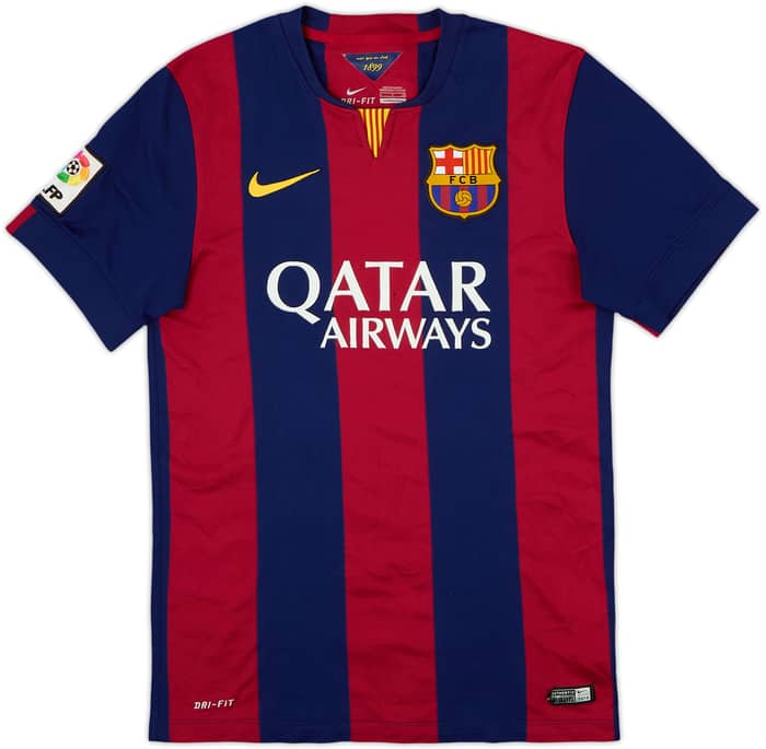 2014-15 Barcelona Home Shirt - 5/10 - (S)