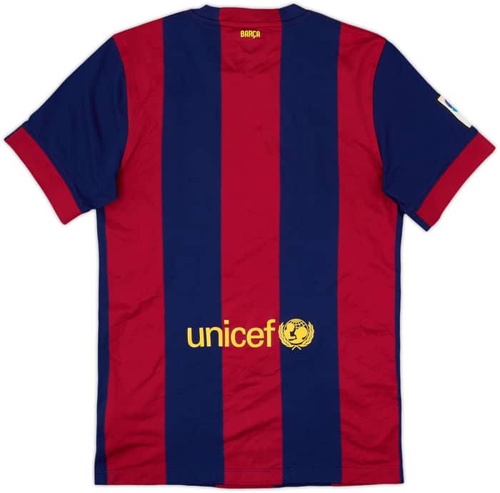 2014-15 Barcelona Home Shirt - 5/10 - (S)