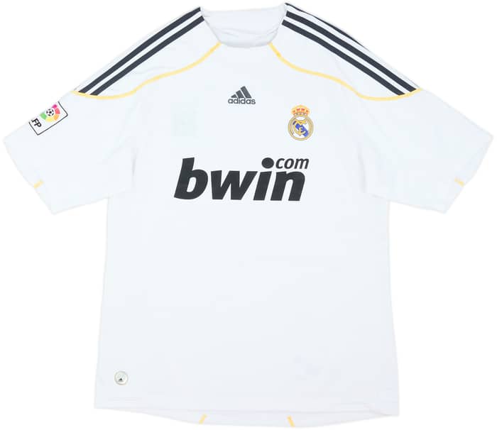 2009-10 Real Madrid Home Shirt Ronaldo #9 - 8/10 - (L)