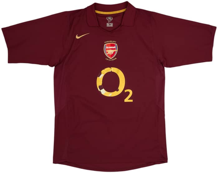 2005-06 Arsenal Home Shirt - 5/10 - (M)