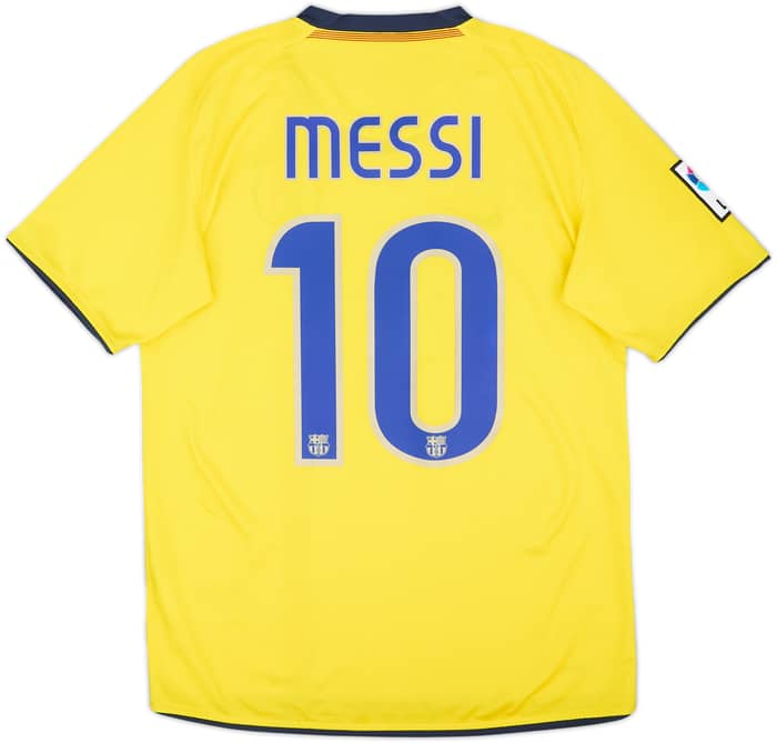 2008-10 Barcelona Away Shirt Messi #10 - 8/10 - (S)