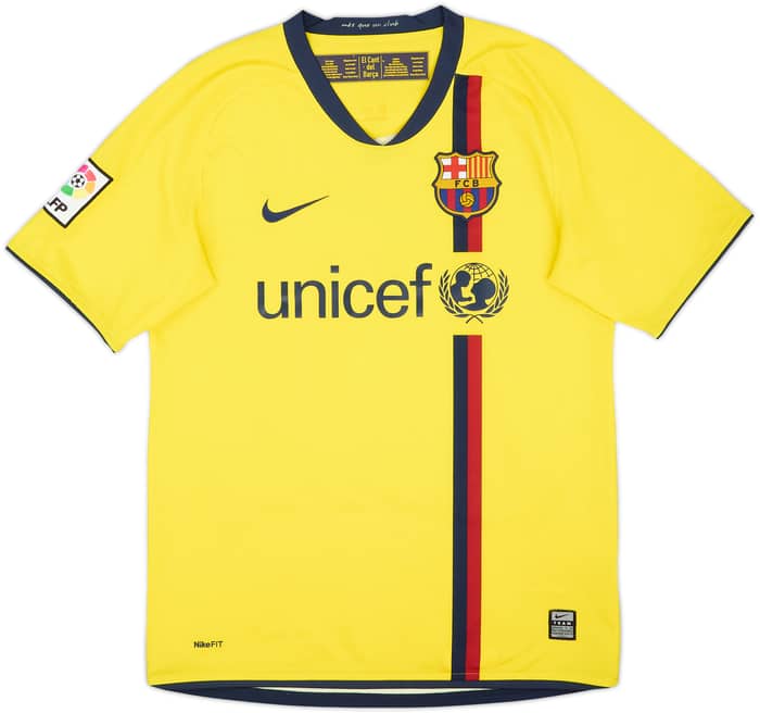 2008-10 Barcelona Away Shirt Messi #10 - 8/10 - (S)