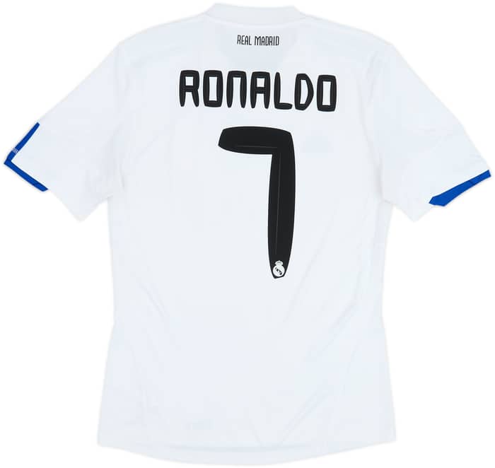 2010-11 Real Madrid Home Shirt Ronaldo #7 - 6/10 - (S)