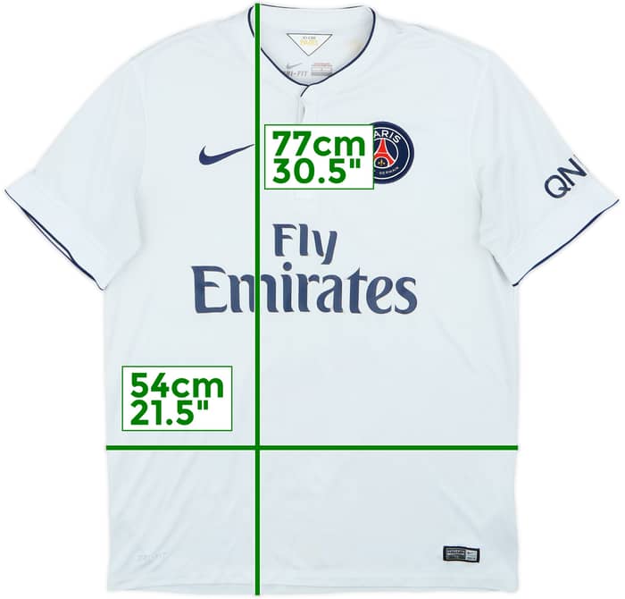 2014-15 Paris Saint-Germain Away Shirt - 5/10 - (L)