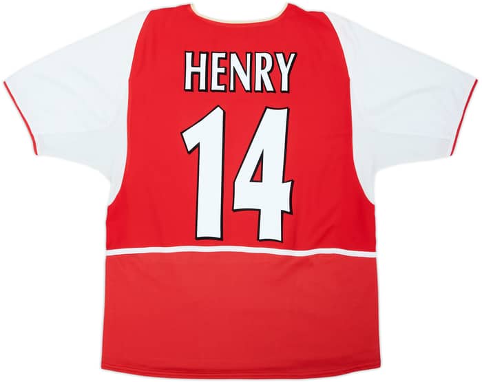 2002-04 Arsenal Home Shirt Henry #14 - 8/10 - (S)