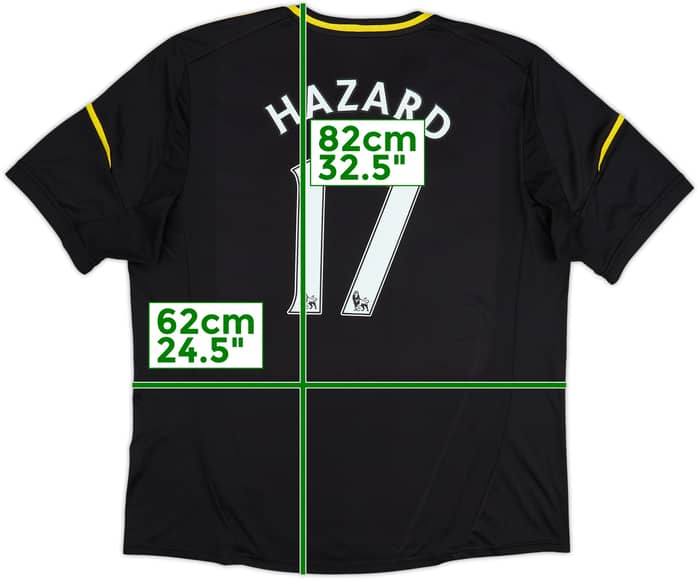 2012-13 Chelsea Third Shirt Hazard #17 - 7/10 - (XXL)