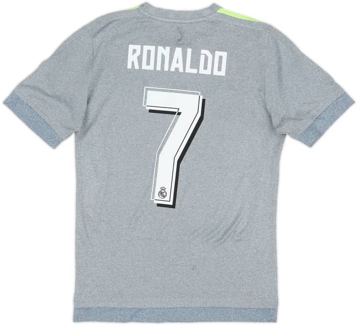 Camiseta de visitante del Real Madrid 2015-16 Ronaldo #7 - 4/10 - (S)