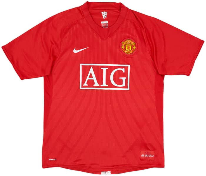 2007-09 Manchester United Home Shirt Ronaldo #7 - 6/10 - (M)
