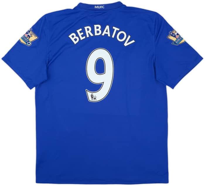 2008-09 Manchester United Third Shirt Berbatov #9 - 9/10 - (L)