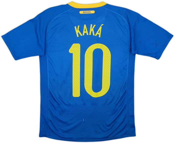 2010-11 Brazil Away Shirt Kaka #10 - 5/10 - (13-15 Years)