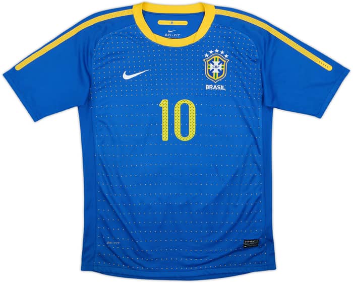 2010-11 Brazil Away Shirt Kaka #10 - 5/10 - (13-15 Years)