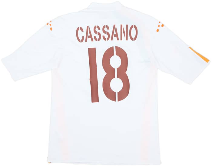 2004-05 Roma Away Shirt Cassano #18 - 6/10 - (M)