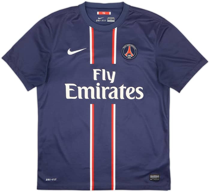 2012-13 Paris Saint-Germain Home Shirt Ibrahimovic #10 - 8/10 - (M)