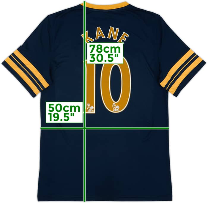 2016-17 Tottenham Away Shirt Kane #10 - 10/10 - (L)