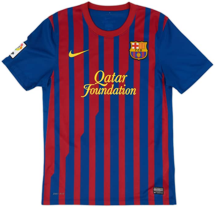 2011-12 Barcelona Home Shirt A.Iniesta #8 - 7/10 - (S)