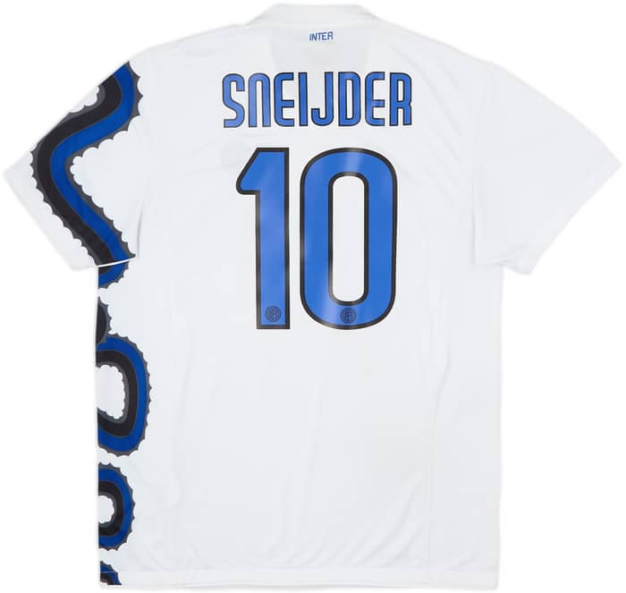 2010-11 Inter Milan Away Shirt Sneijder #10 - 6/10 - (L)