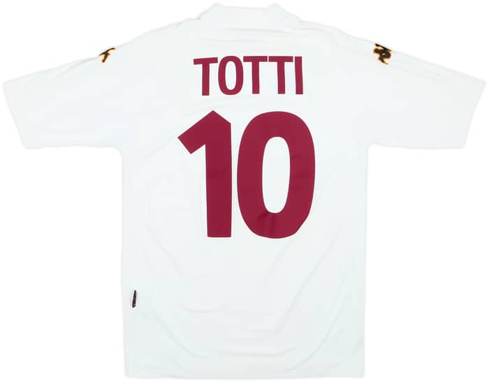 2000-01 Roma Away Shirt Totti #10 - 6/10 - (S)