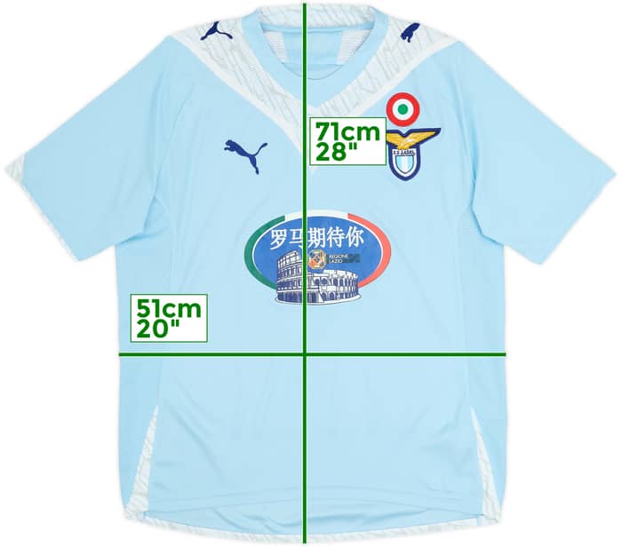 2009-10 Lazio Cup Home Shirt - 6/10 - (M)