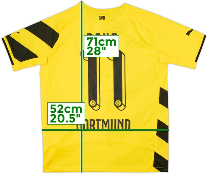 2014-15 Borussia Dortmund Home Shirt Reus #11 - 6/10 - (XL.Boys)