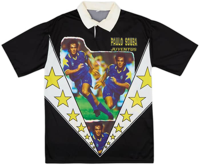 1994-95 Juventus 'Paulo Sousa' Graphic Shirt - 9/10 - (XL)