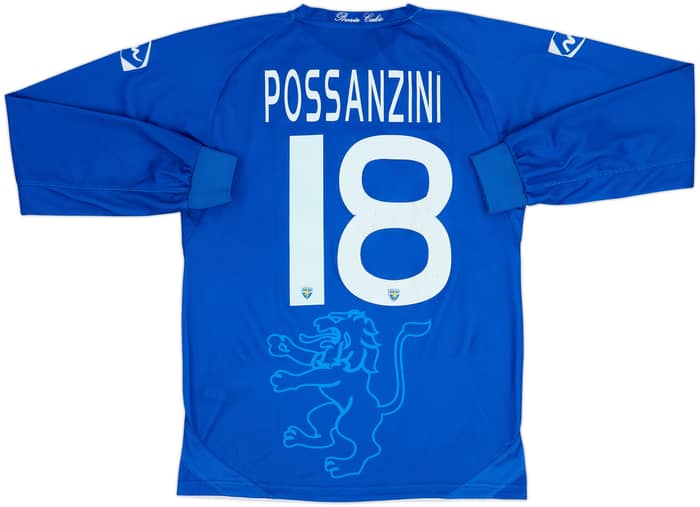 2009-10 Brescia Home L/S Shirt Possanzini #18 - 5/10 - (M)