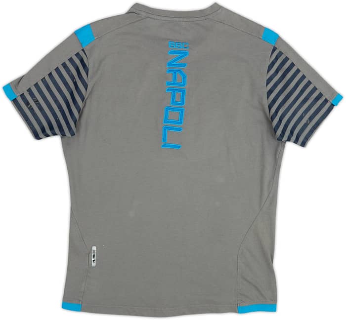 Camiseta Kappa de entrenamiento del Napoli 2017-18 - 5/10 - (L)