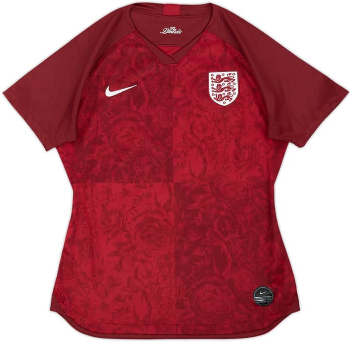 2019 England Lionesses Away Shirt - 9/10 - (Women's M)