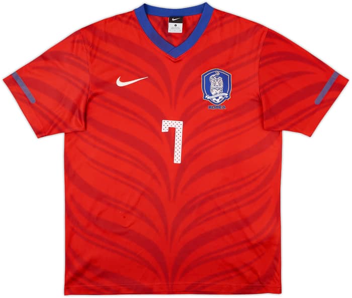 2010-12 South Korea Basic Home Shirt Jisung #7 - 5/10 - (S)