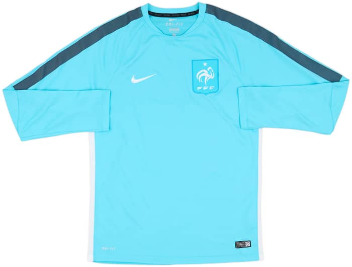 2015-16 France Nike Training L/S Shirt - 10/10 - (M)