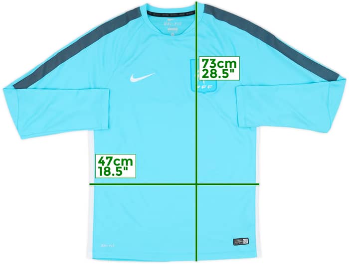 2015-16 France Nike Training L/S Shirt - 10/10 - (M)
