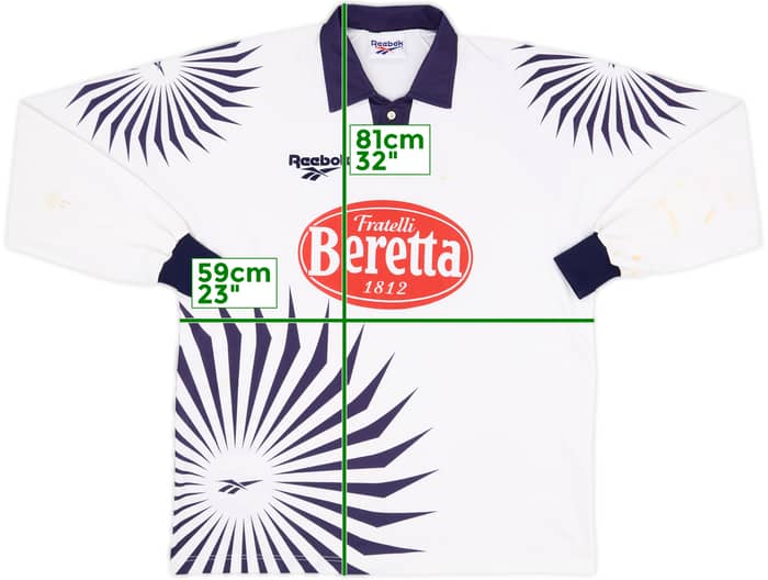 1990s Reebok Template L/S Shirt #9 - 7/10 - (XL)