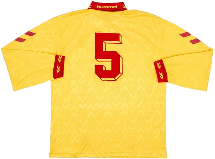 1990-92 Rohda Raalte Match Issue Home L/S Shirt #5