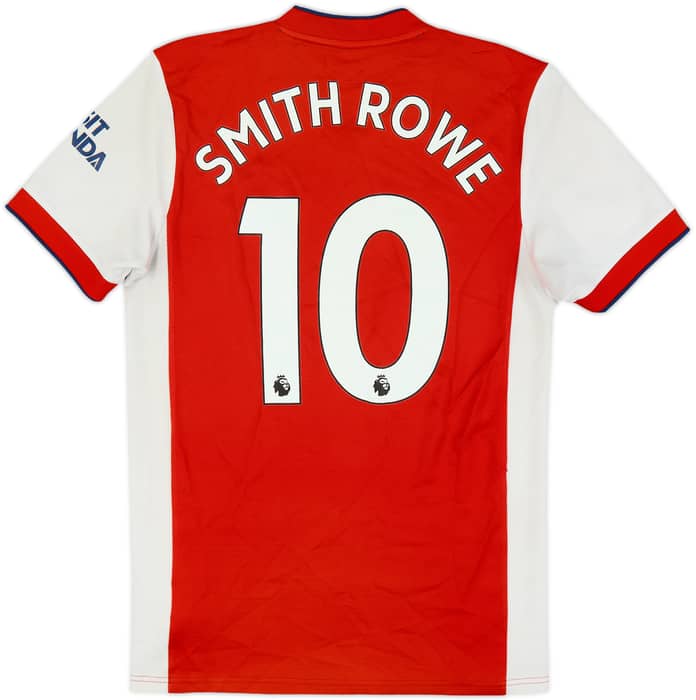 2021-22 Arsenal Home Shirt Smith Rowe #10 - 7/10 - (M)