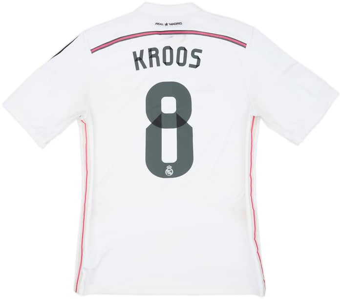 2014-15 Real Madrid Home Shirt Kroos #8 - 6/10 - (M)