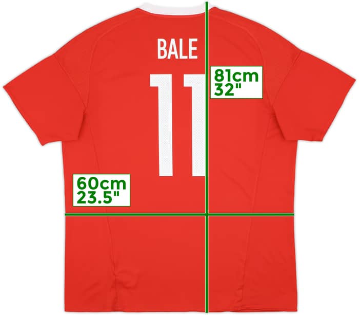 2016-17 Wales Home Shirt Bale #11 - 8/10 - (XL)