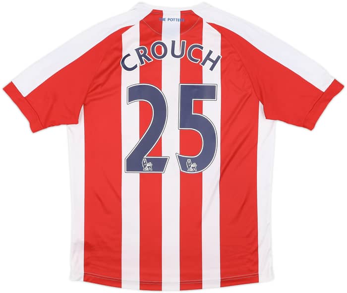 2014-15 Stoke City Home Shirt Crouch #25 - 8/10 - (M)