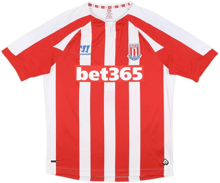 2014-15 Stoke City Home Shirt Crouch #25 - 8/10 - (M)