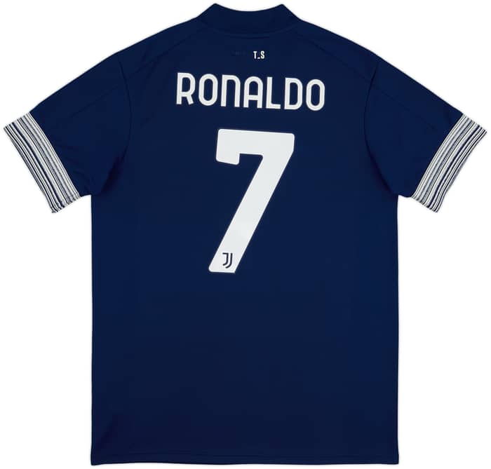 2020-21 Juventus Away Shirt Ronaldo #7 - 9/10 - (L)