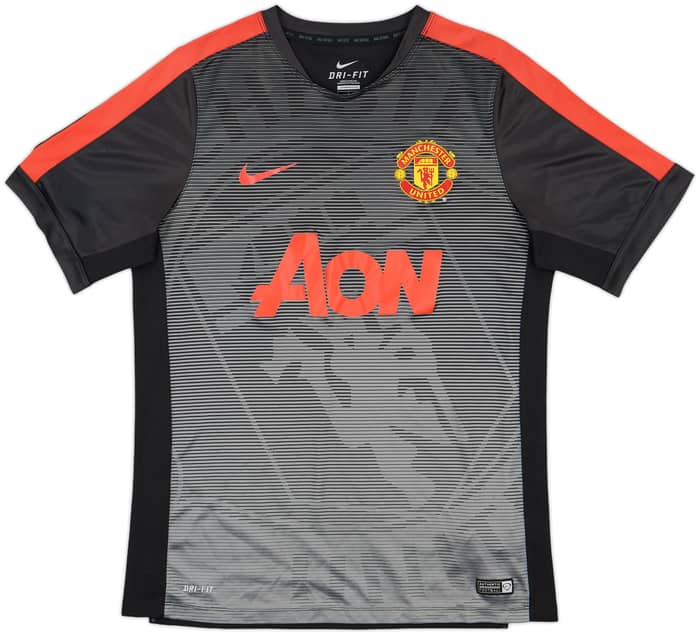 2014-15 Manchester United Nike Training Shirt - 8/10 - (L)