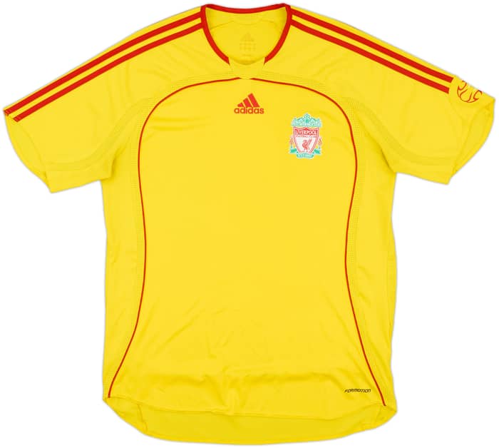 2006-07 Liverpool Player Issue Away Shirt Gerrard #8 - 8/10 - (L)