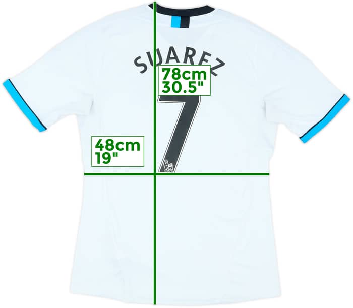 2011-12 Liverpool Third Shirt Suarez #7 - 8/10 - (M)